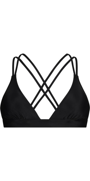 2026 Wallien Mujer Top De Bikini Cross 102039001 - Black